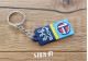 Schlüsselanhänger – PTS Peugeot Talbot Sport Logo – Monogramm-Logo aus weichem PVC