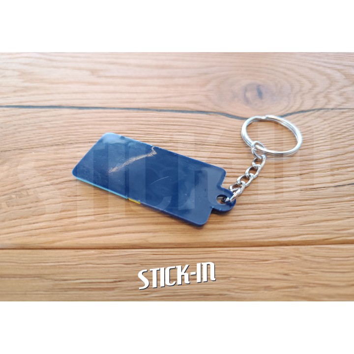 Keyring - PTS Peugeot Talbot Sport Logo - Soft PVC monogram logo