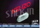 autocollant sticker "Kenzo". Logo pour coffre ou ailes avant au dessus répétiteurs - Renault Twingo 1 (2004-2007)
