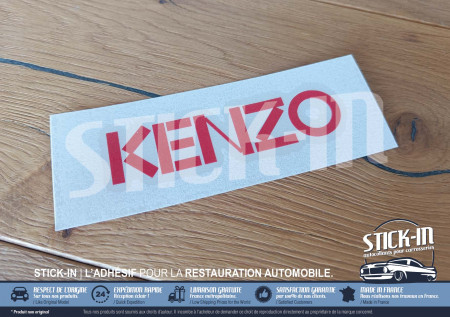 sticker "Kenzo". Logo for trunk or front wings above repeaters - Renault Twingo 1 (2004-2007)