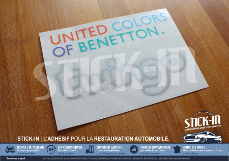 Etiqueta Adesivo Adesivi Renault Twingo 1 United Colors Of Benetton