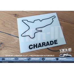 Charade Rennstreckenaufkleber - Charade