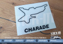 Etiqueta adhesiva de seguimiento del circuito del automóvil - CHARADE