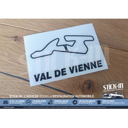 Autocollant Tracé Circuit Automobile - SPA FRANCORCHAMPS