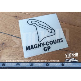 Magny-Cours GP Rennstreckenaufkleber