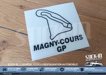 Adhesivo de seguimiento de circuito de automóvil - MAGNY-COURS GP