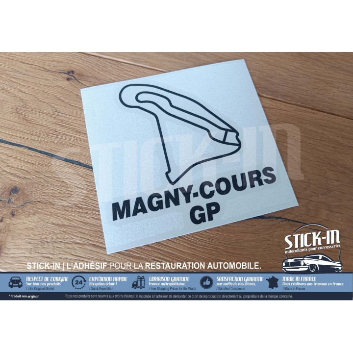 Magny-Cours GP Race Track Sticker