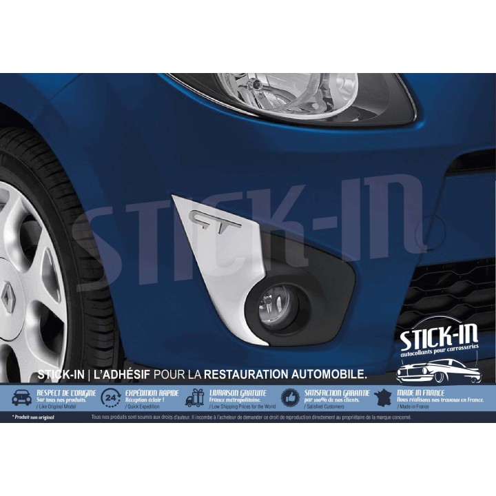 Adesivo paraurti "GT" per Twingo - Adesivo fendinebbia per Renault Twingo 2 (2007-)