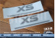2 „XS“-Aufkleber, Monogramm-Aufkleber für die vorderen Kotflügel – PEUGEOT 106 XS