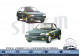2 Aufkleber „Roland Garros Paris“, 2 Zeilen, vordere Kotflügel, links + rechts – Peugeot 205 Roland Garros (einschließlich Cabri
