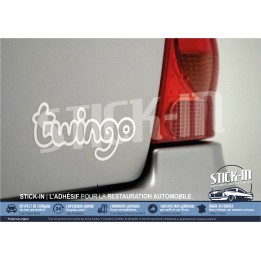 Adesivo per bagagliaio "Twingo" - Renault Twingo 1 Fase 4 (da ottobre 2004 al 2012)