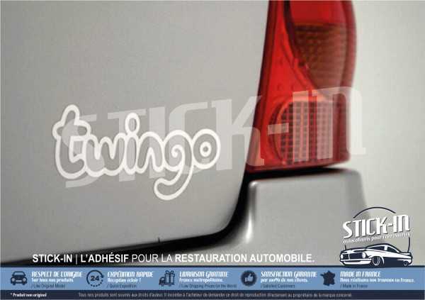 Adhesivo "Twingo" Adhesivo Maletero - Renault Twingo 1 Fase 4 (10.2004 a 2012)