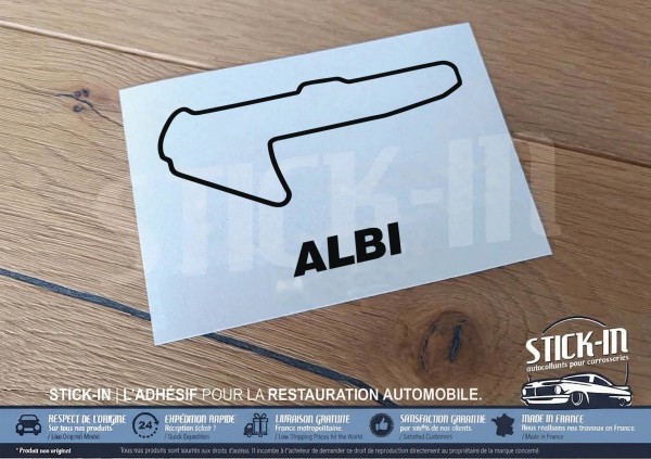 Race Track Sticker - ALBI