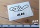Autocollant Sticker Tracé Circuit Automobile - ALÈS