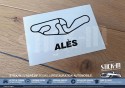 Autocollant Sticker Tracé Circuit Automobile - ALÈS