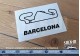 Race Track Sticker - BARCELONA