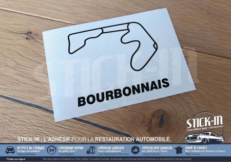 Race Track Sticker - BOURBONNAIS