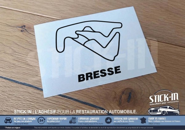 Race Track Sticker - BRESSE