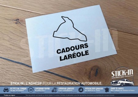 Race Track Sticker - CADOURS LARÉOLE