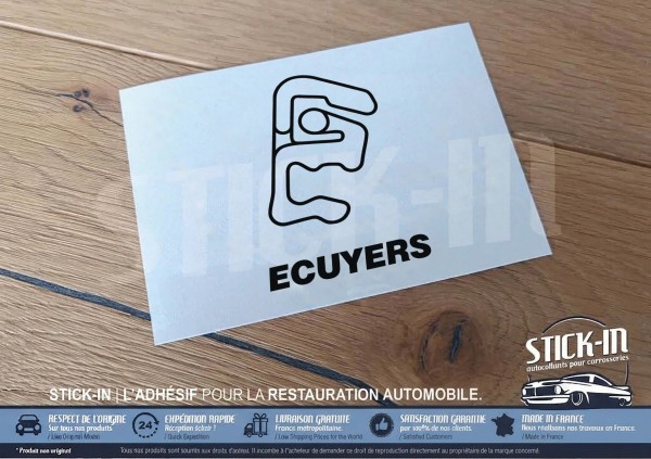 Race Track Sticker - ECUYERS