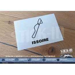 Adesivo tracciato circuito - ISSOIRE