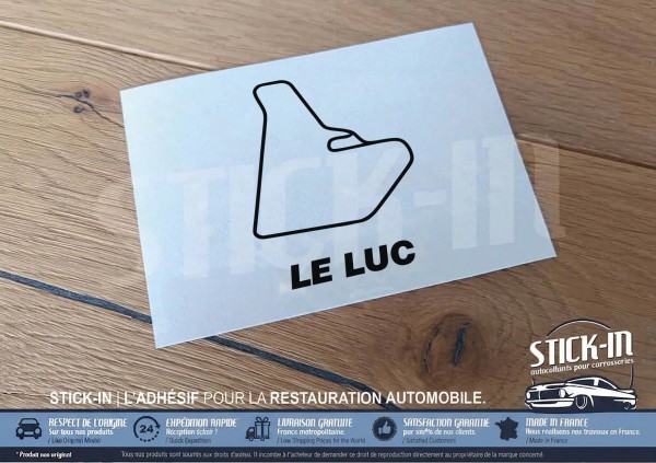 Race Track Sticker - LE LUC