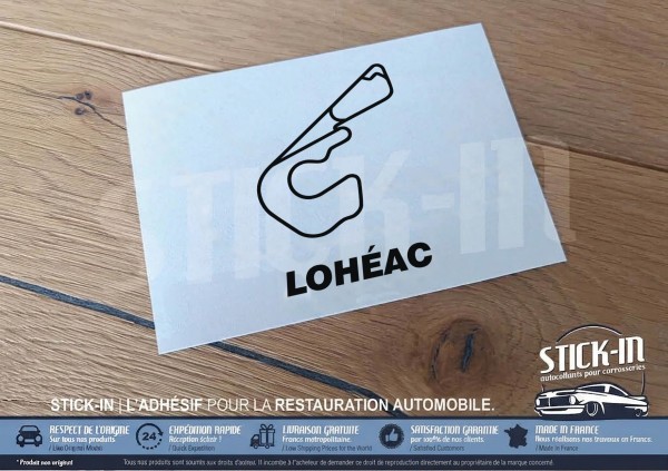 Race Track Sticker - LOHÉAC