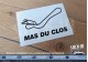 Race Track Sticker - MAS DU CLOS