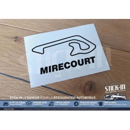Adesivo tracciato circuito - MIRECOURT