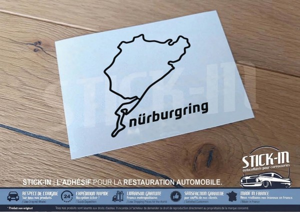 Adesivo tracciato circuito - NÜRBURGRING