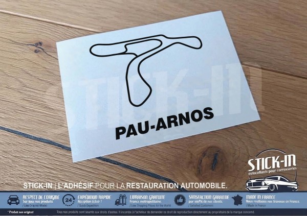Rennstrecken-Aufkleber – PAU-ARNOS
