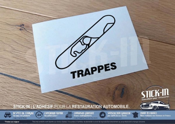 Race Track Sticker - TRAPPES