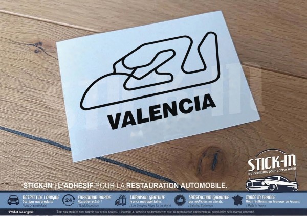 Race Track Sticker - VALENCIA