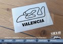 Adesivo tracciato circuito - VALENCIA