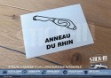 Autocollant Sticker Tracé Circuit Automobile - ANNEAU DU RHIN