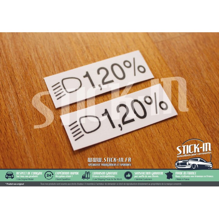 24 planche 9 autocollants stickers compartiment moteur intérieur porte Renault Clio Williams 16S 16V