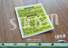 Autocollant Stickers Renault "Important Batterie" R5 GT Turbo 5 Alpine R18 R11 R19 R21 R25 4L Moteur