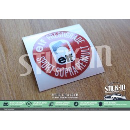 Elf Prestigrade Sport Supra Renault Öldeckelaufkleber 4 6 8 12 14 15 16