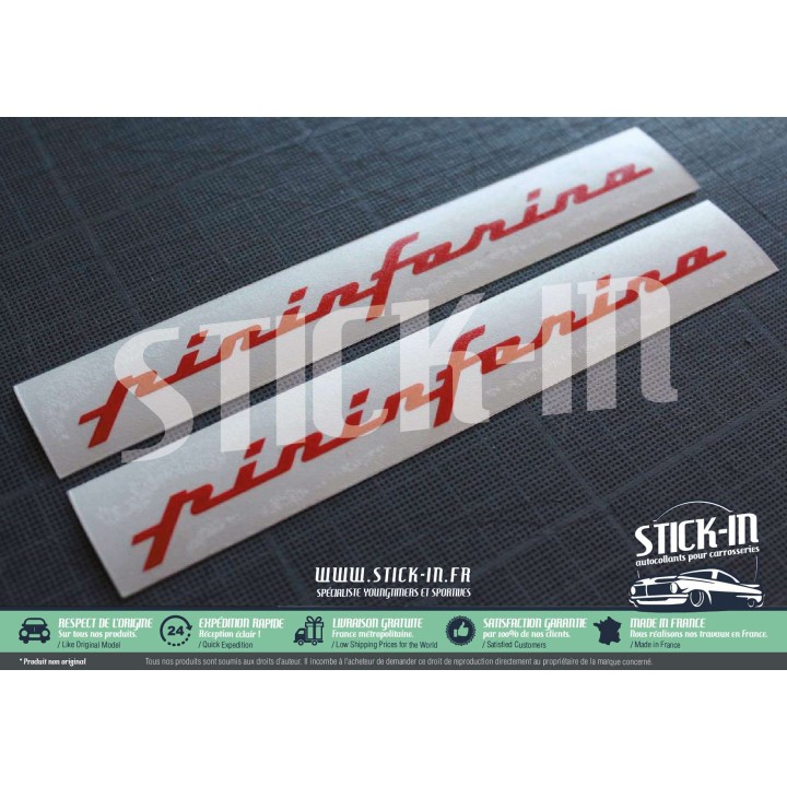 ADESIVI PEUGEOT 205 CABRIOLET CJ CTI PININFARINA ROSSI