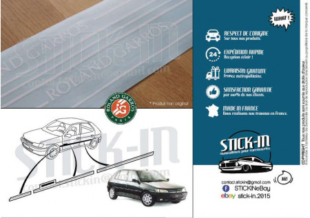 Peugeot 306 Roland Garros Stickers Body Kit 5-door