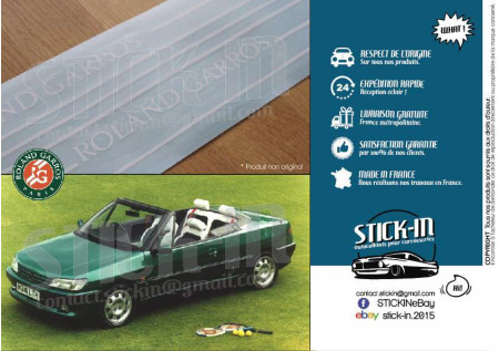Peugeot 306 Roland Garros Cabriolet Aufkleber-Bodykit