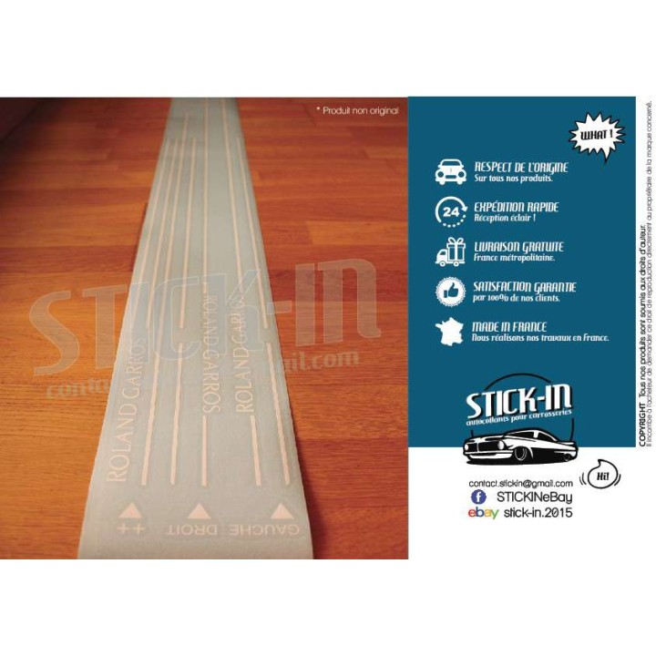 Kit di adesivi per carrozzeria Peugeot 306 Roland Garros Cabriolet