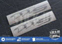 2 Autocollants Stickers "111S" Gris Argent Répétiteurs Ailes Avant - Lotus Elise S2