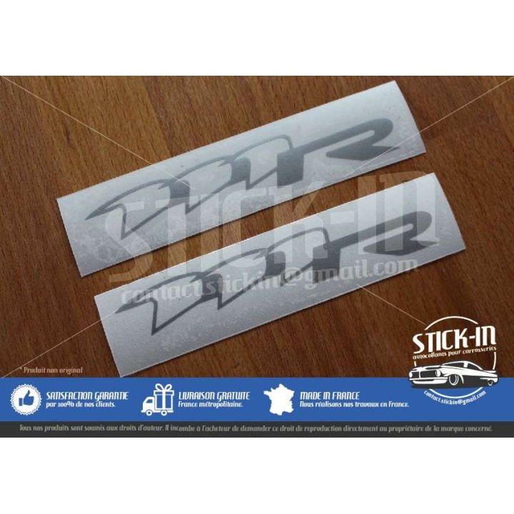 Lotus Elise 111R S2 - 2 Autocollants Stickers Decals Silver Sides Repeater Lamp