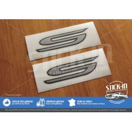 Lotus Elise Exige Europa Decal S Silver Autocollants Stickers Sides Repeat Lamp