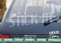 Peugeot 205 Stickers Champion du monde rallyes rear windows gti