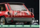 Autocollant TURBO Renault 5 Alpine R5 Maxi 2 vitre arrière stickers