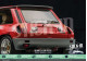 Stickers TURBO Renault 5 R5 Maxi 2 rear windows decal Alpine