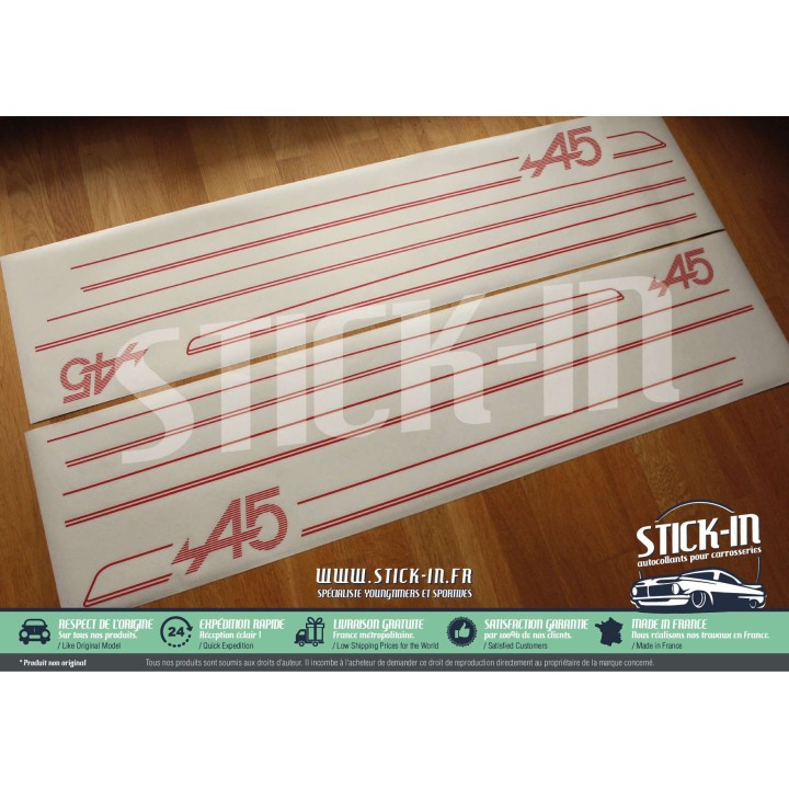 Kit de desmontaje de carrocería para Renault 5 Alpine 1981
