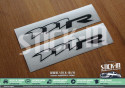 Lotus Elise 111R S2 Stickers Decals Anthacite Charcoal Sides Repeater Lamp Anthracite